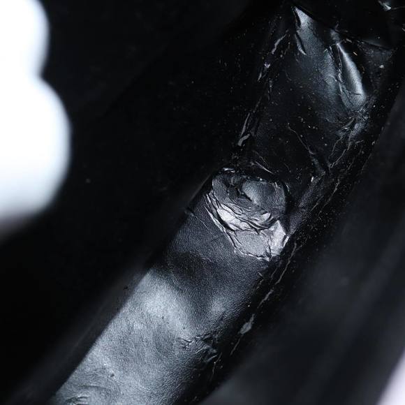 GUCCI Bamboo Hand Bag Leather Black 002 1186 0260 Auth 72838 - Picture 15 of 16